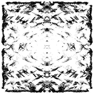 Siyah ve beyaz grunge arka plan, vektör çizim 