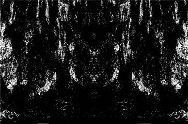 Siyah ve beyaz grunge arka plan, vektör çizim 