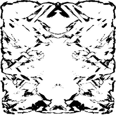 Siyah ve beyaz grunge arka plan, vektör çizim 
