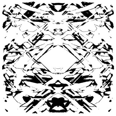 Siyah ve beyaz grunge arka plan, vektör çizim 