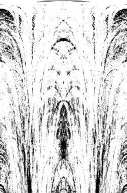 Siyah ve beyaz grunge arka plan, vektör çizim 