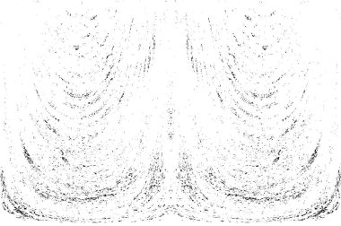 Grunge dikey olarak simetrik siyah beyaz doku. Tek renkli yıpranmış kaplama deseni. 