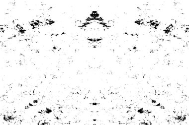 grunge tek renkli desenli illüstrasyon