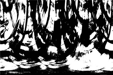 grunge tek renkli desenli illüstrasyon