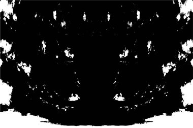 grunge tek renkli desenli illüstrasyon