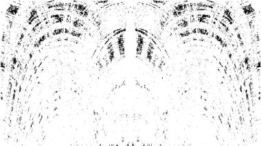 grunge tek renkli desenli illüstrasyon