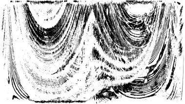 grunge tek renkli desenli illüstrasyon