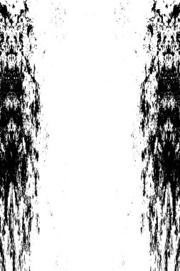 grunge tek renkli desenli illüstrasyon