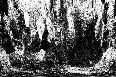 grunge tek renkli desenli illüstrasyon