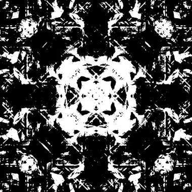 grunge tek renkli desenli illüstrasyon