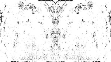 grunge tek renkli desenli illüstrasyon