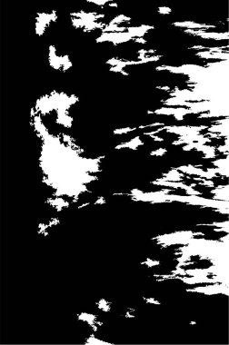 grunge tek renkli desenli illüstrasyon