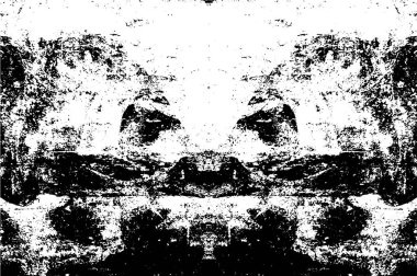 grunge akromatik desenli illüstrasyon