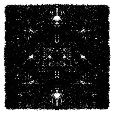 grunge akromatik desenli illüstrasyon