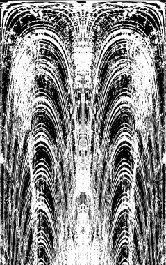 grunge akromatik desenli illüstrasyon