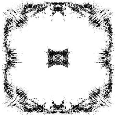 grunge akromatik desenli illüstrasyon