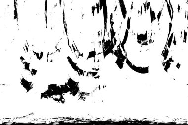 grunge akromatik desenli illüstrasyon