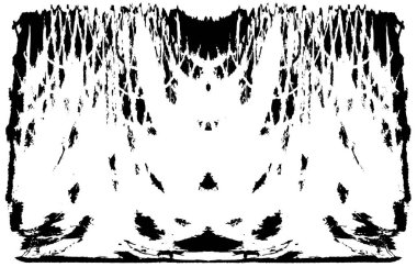 grunge akromatik desenli illüstrasyon