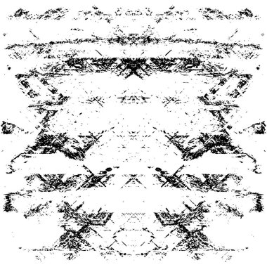 grunge akromatik desenli illüstrasyon