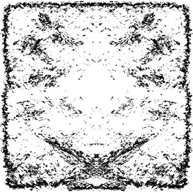 grunge akromatik desenli illüstrasyon