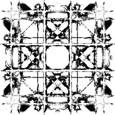 grunge akromatik desenli illüstrasyon