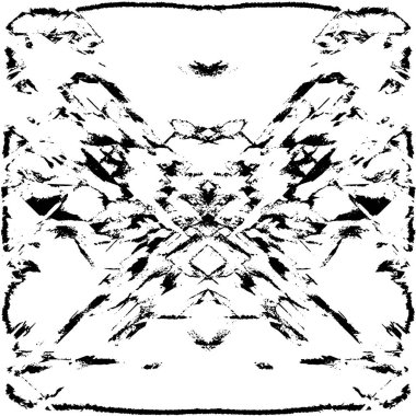 grunge akromatik desenli illüstrasyon