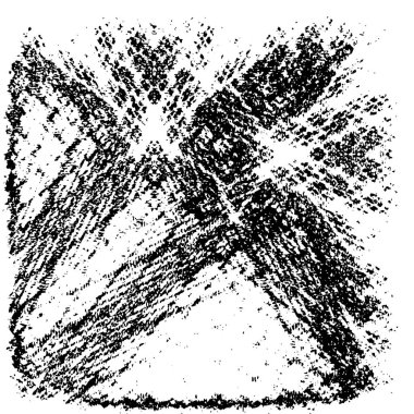 grunge akromatik desenli illüstrasyon