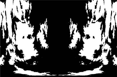 grunge akromatik desenli illüstrasyon