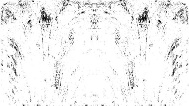 grunge akromatik desenli illüstrasyon