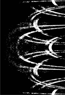 grunge akromatik desenli illüstrasyon