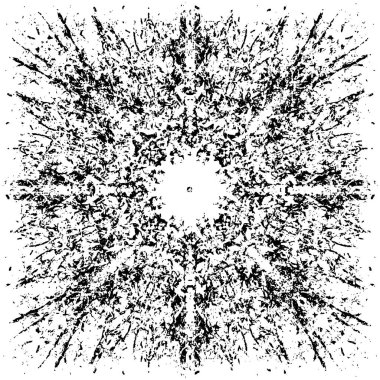 grunge akromatik desenli illüstrasyon