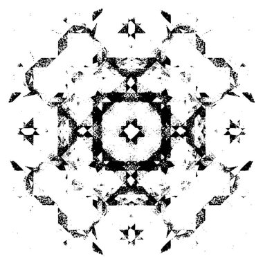 grunge akromatik desenli illüstrasyon