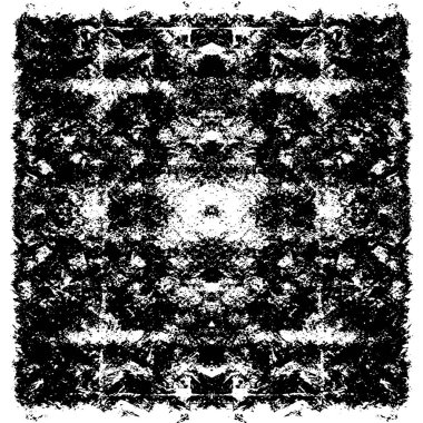 grunge akromatik desenli illüstrasyon