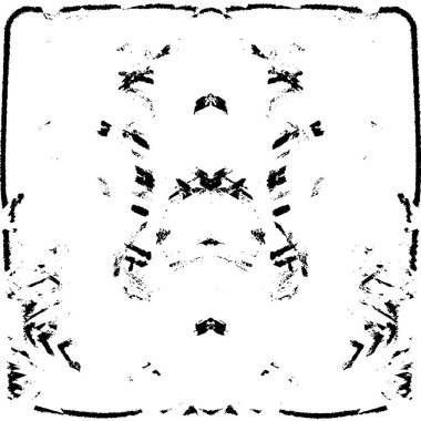 grunge akromatik desenli illüstrasyon