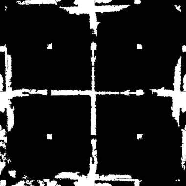 grunge akromatik desenli illüstrasyon