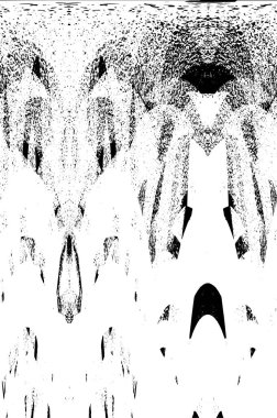 grunge akromatik desenli illüstrasyon