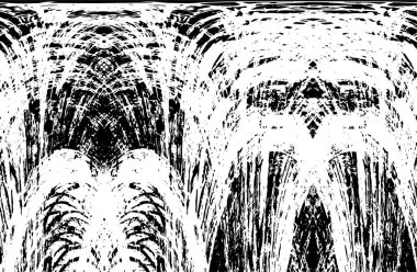 grunge akromatik desenli illüstrasyon