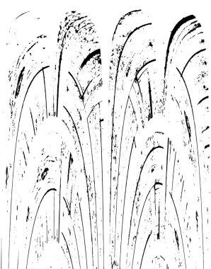 grunge akromatik desenli illüstrasyon