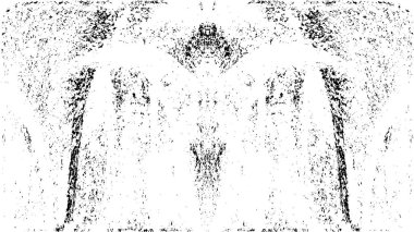 grunge akromatik desenli illüstrasyon