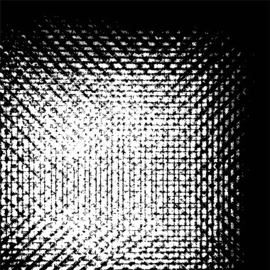 grunge akromatik desenli illüstrasyon