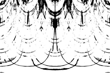 grunge akromatik desenli illüstrasyon