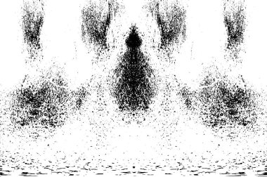 grunge akromatik desenli illüstrasyon