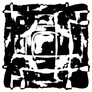 Soyut arkaplan. Monokrom dokusu. Siyah ve beyaz desenli arkaplan. 