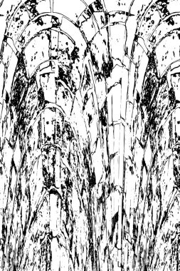 Soyut arkaplan. Monokrom dokusu. Siyah ve beyaz desenli arkaplan. 