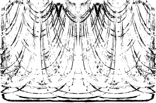 Grunge dikey olarak simetrik siyah beyaz doku. Tek renkli yıpranmış kaplama deseni. 