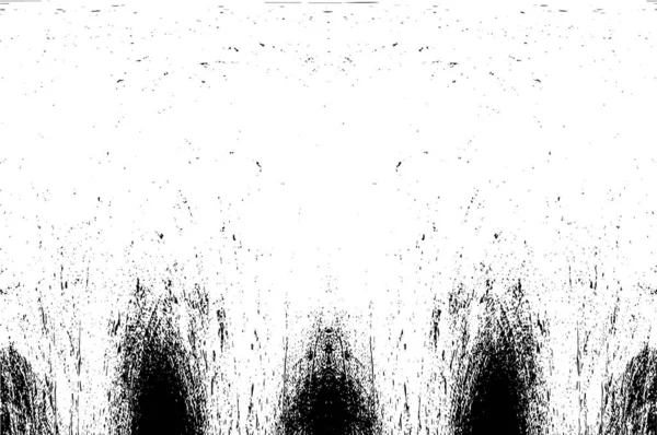 Grunge dikey olarak simetrik siyah beyaz doku. Tek renkli yıpranmış kaplama deseni. 