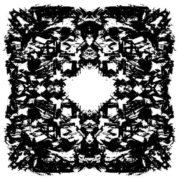 Soyut siyah ve beyaz monokrom arkaplanı 