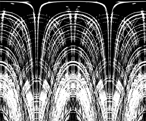 Grunge dikey olarak simetrik siyah beyaz doku. Tek renkli yıpranmış kaplama deseni. 