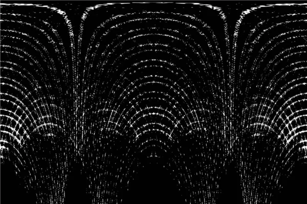 Grunge dikey olarak simetrik siyah beyaz doku. Tek renkli yıpranmış kaplama deseni. 