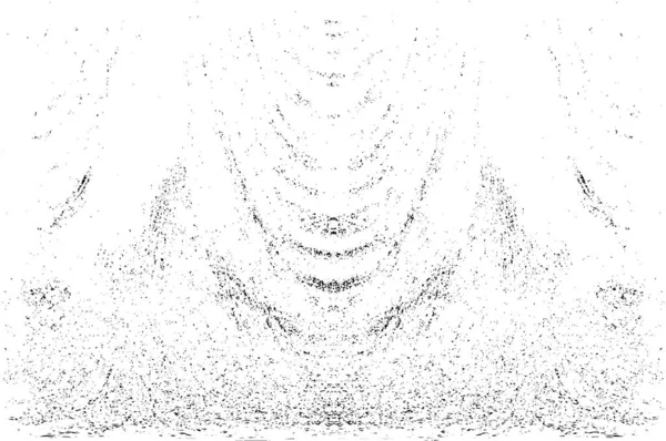 Grunge dikey olarak simetrik siyah beyaz doku. Tek renkli yıpranmış kaplama deseni. 